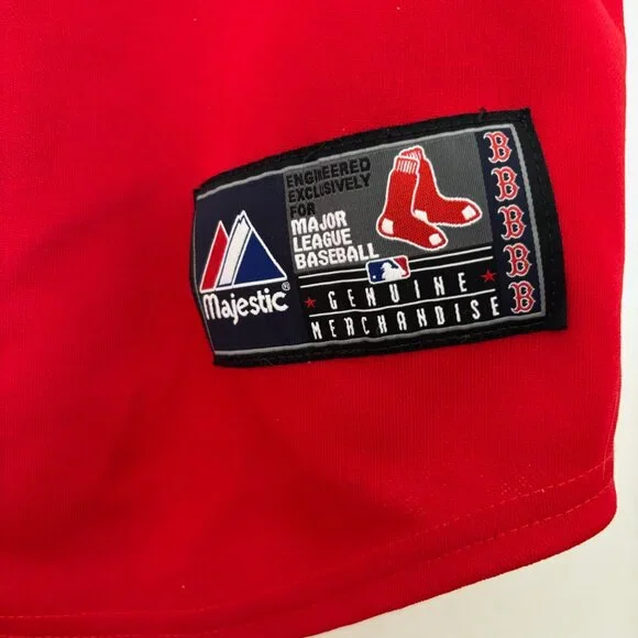Boston Red Sox Jersey, Majestic, Medium Men - Picture 2 of 5